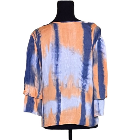 NWT Given Kale Tie Dye Blouse - Picture 5 of 13